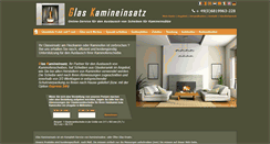 Desktop Screenshot of glas-kamineinsatz.com